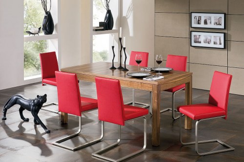 " Ferrara " Baumtisch mit Stühlen von Schösswender 
