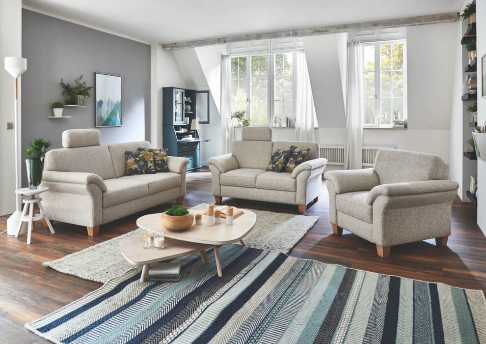 Polstergarnitur " Borkum " von Polsteria