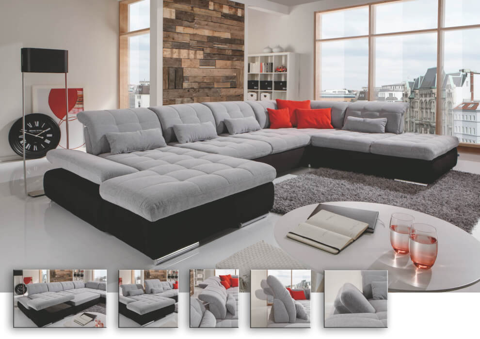 Houston  von Polsteria Wohnlandschaft " Houston " von Polsteria