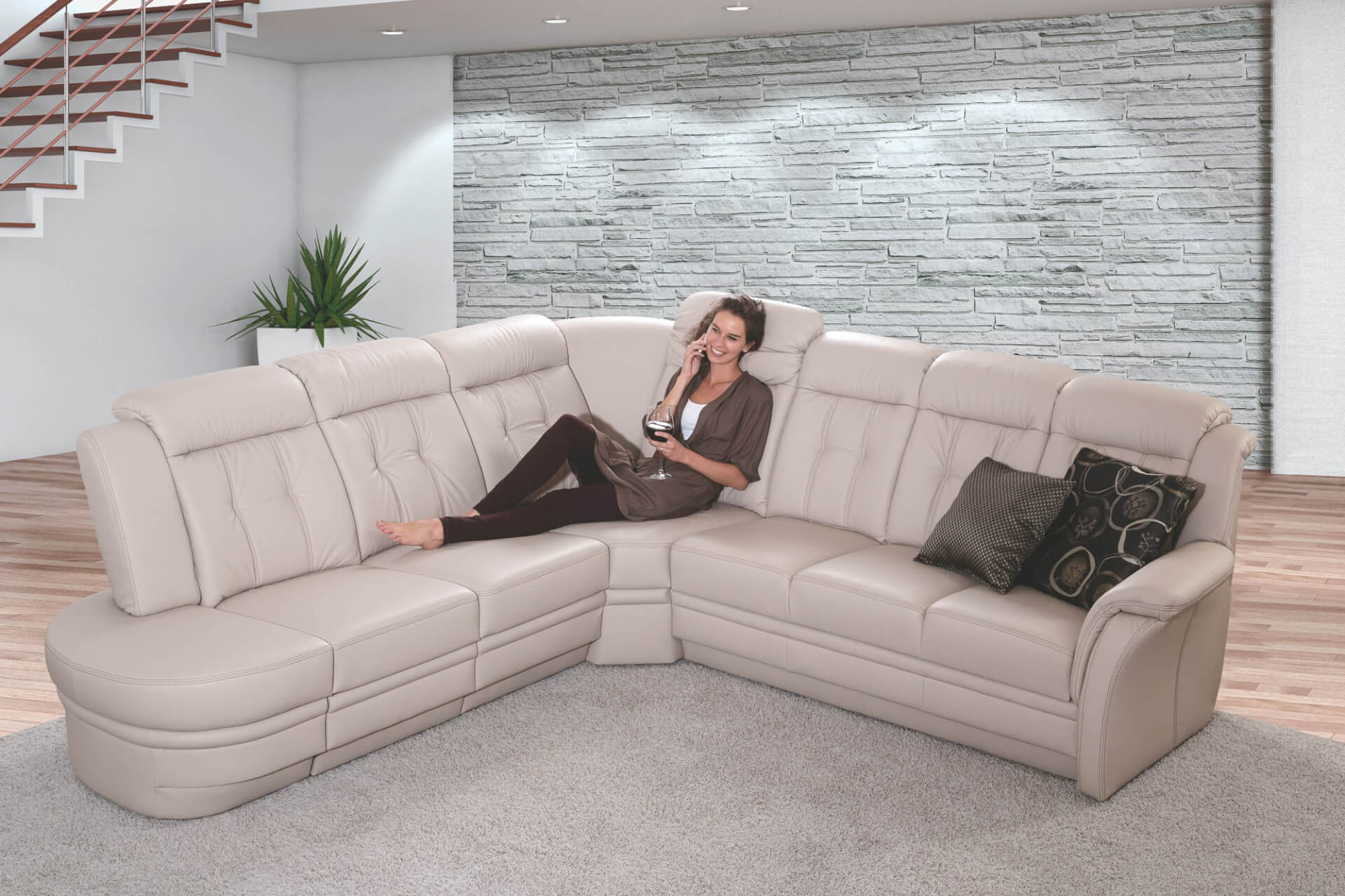 3752 - Andorra von PM Oelsa Wohnlandschaft 3752 - Andorra von PM Oelsa