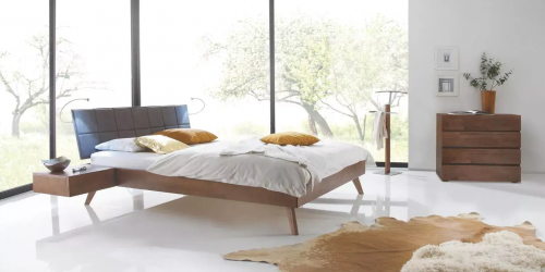 Massivholzbett Wood-Line von Hasena