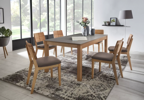 4-Fu&szlig; Stuhl Norman 2 von Standard Furniture