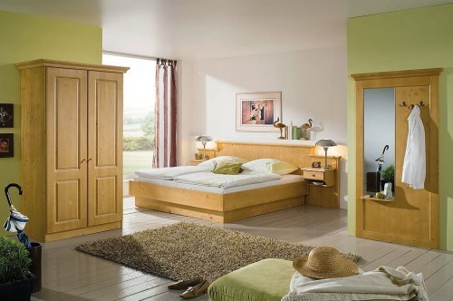 Schlafzimmer-Programm " Lech " von Schösswender als Hotelbett
