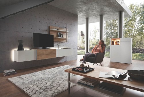 Wohnwandkombination Media Design von Die Hausmarke