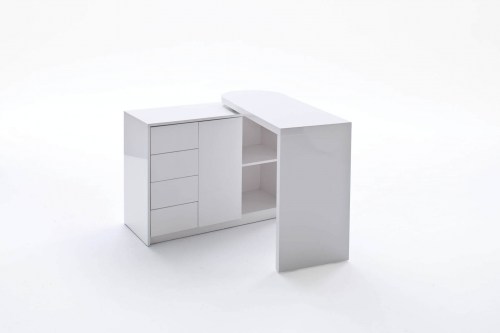 Schreibtisch-Winkelkombination Matt von MCA Furniture