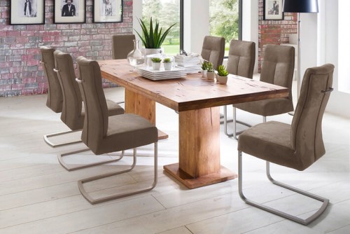 Massivholz-Säulentisch " Manchester " von MCA Furniture