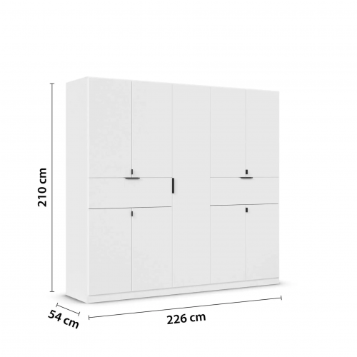 Ticao von rauch BLUE Drehtürenschrank Ticao von rauch BLUE
