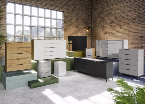 Kommodenprogramm Flipp von rauch BLUE