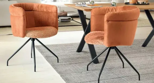 Armlehnenstuhl Stilecht Belly von Candy